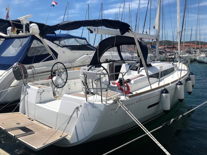 Cruise the beautiful waters of Vodice, Croatia aboard a boat for rent - book this great yacht charter.