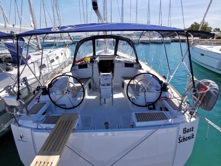 Brand new yacht charter in Vodice, Croatia - an 8-guest sailboat for rent.