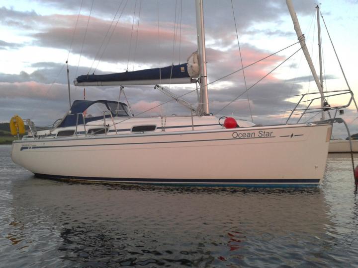 Affordable for rent sail boat Ocean Star in Largs, United Kingdom