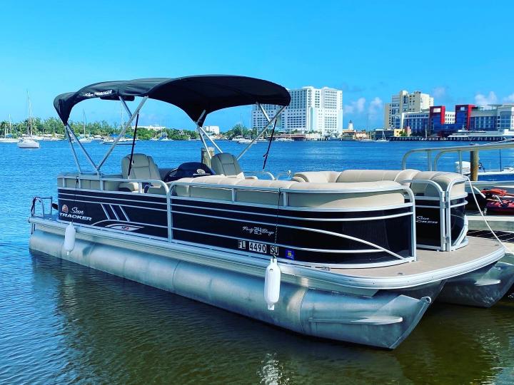 2020 Luxury pontoon party boats fast boat rentals -SunnyIsles, Miami Beach, Sandbar