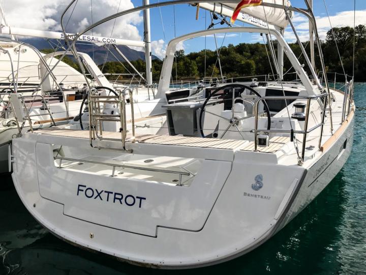 Sail on a beautiful 45ft boat for rent near Budva, Montenegro - book your vacation trip on a yacht charter.