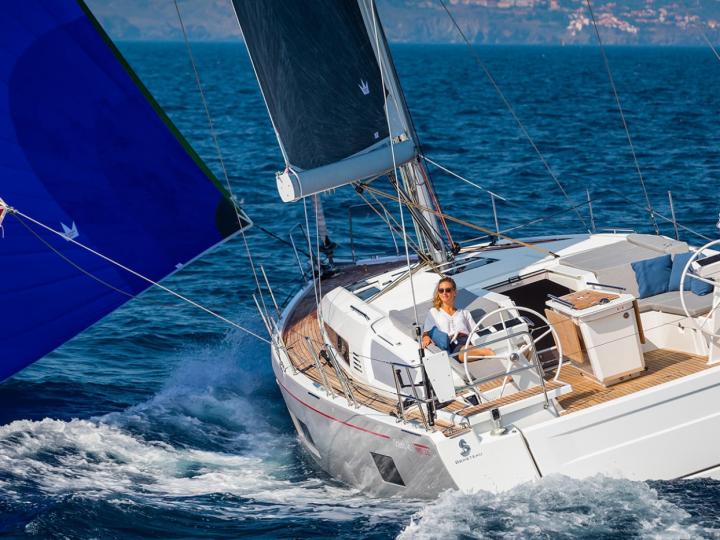 Sail on a boat for rent in Tonnarella, Sicily, Italy - the best vacation trip on a yacht charter for 8 guests.