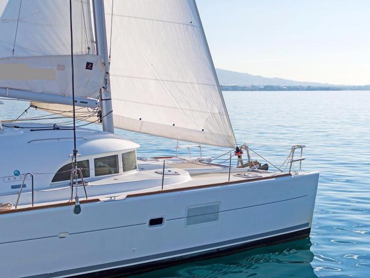 Lefkada, Greece yacht charter - rent a catamaran for up to 8 guests.