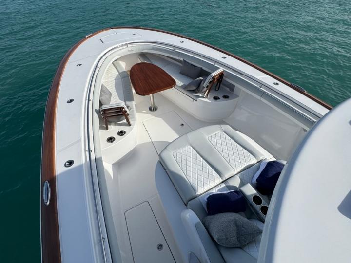 Welcome Aboard Our Beautiful Chris Craft OPA BIER! 20% off all charters!