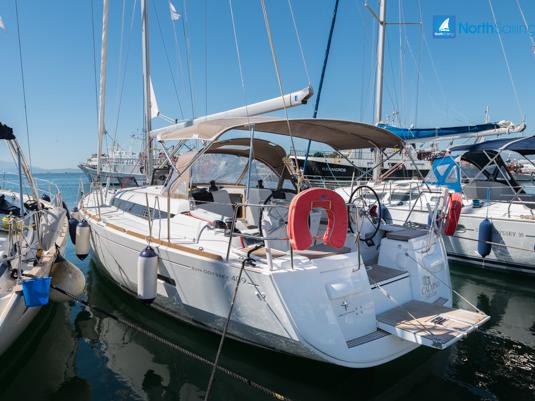 Charter a yacht in Keramoti, Greece - the Calypso rent a boat for 6 guests.