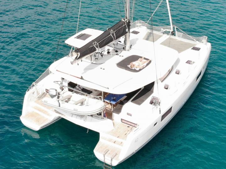 Yacht charter in Split, Croatia - a 8 guests catamaran for rent.