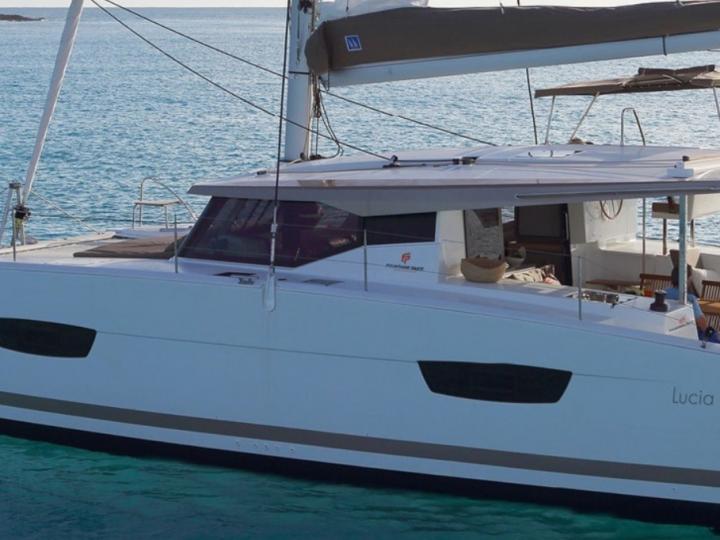 Private Catamaran boat in Pointe-à-Pitre, Caribbean Netherlands for up to 8 guests.