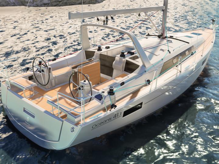 Discover sailing aboard the 41ft Mia boat for rent in Tonnarella, Italy - a 3 cabins yacht charter.