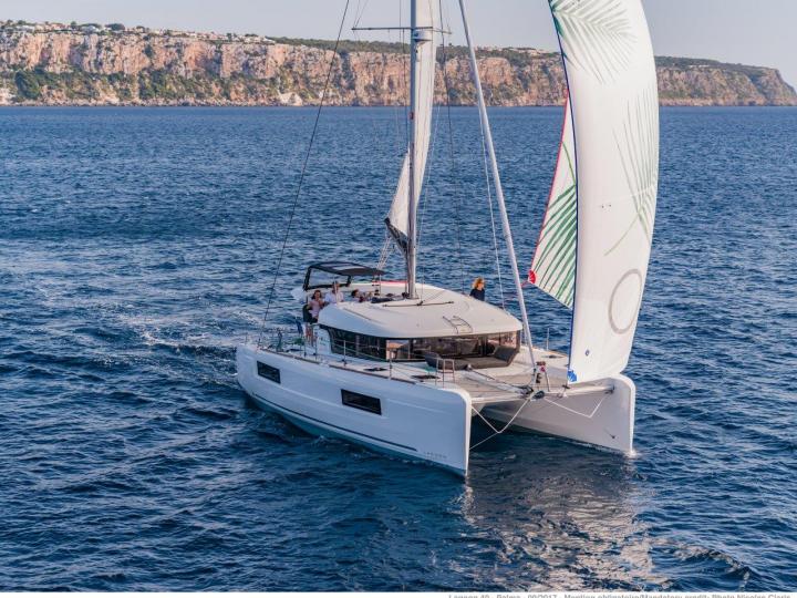 Brand new catamaran for rent in Zadar, Croatia for up to 8 guests - the LA LUNA yacht charter.