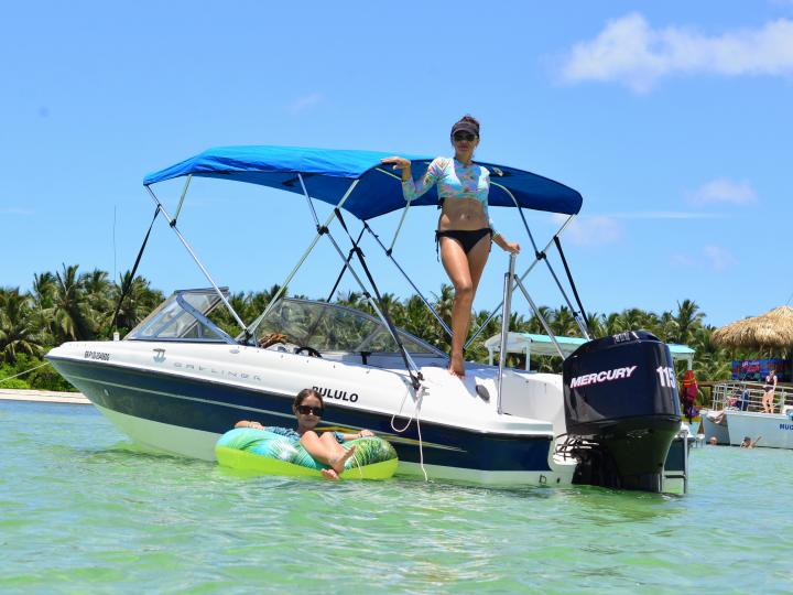 Private boat in Bavaro Punta Cana