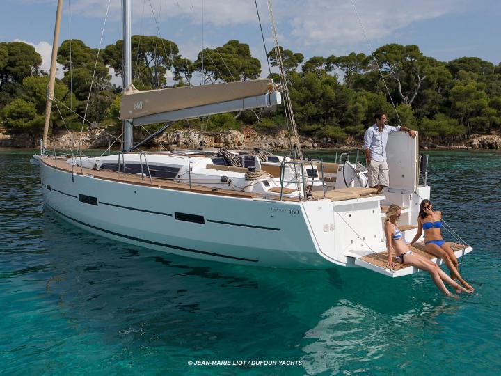 Rent a 46ft sailboat in Biograd, Croatia and enjoy a boat trip on a yacht charter.