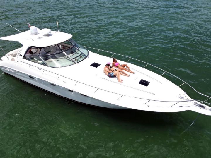55' Huge Searay - Best Boat in Miami!