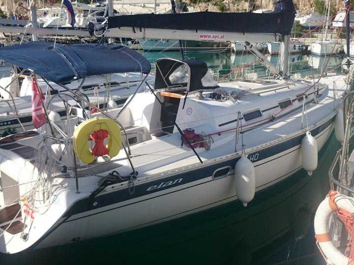 40ft sailboat rental in Vodice, Croatia and explore the Adriatic.