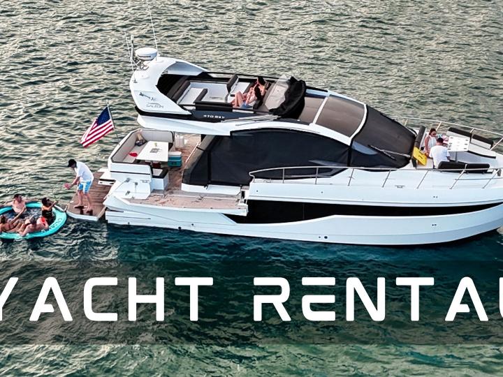 ⭐ FREE HOUR⭐ LUXURY 50 FT  3-Story Yacht including JET SKI