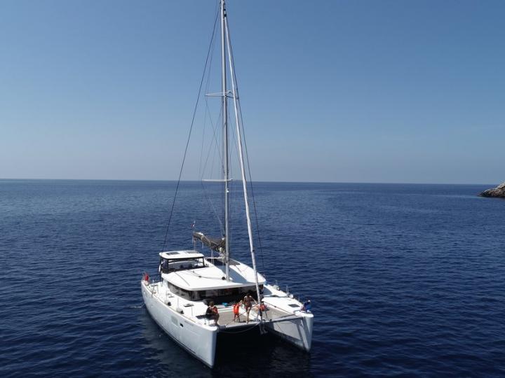 Rent a catamaran in Biograd, Croatia - yacht charter for up to 8 guests.