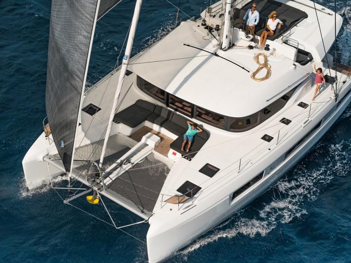 Yacht charter in Šibenik, Croatia - a 12 guests catamaran for rent.
