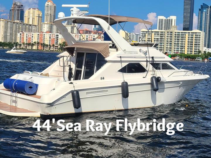 ⭐⭐⭐⭐⭐ 44'Sea Ray Flybridge