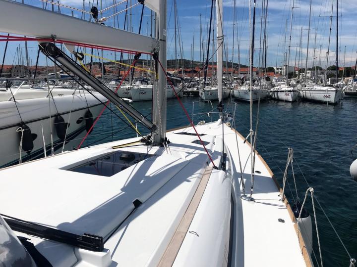 Brand new yacht charter in Vodice, Croatia - rent a sailboat for up to 6 guests.