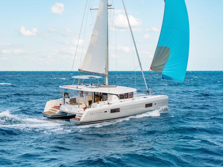Rent this catamaran in Rogoznica, Croatia - a yacht charter for 8.