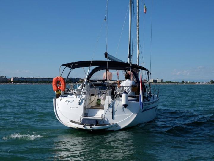 Sail on a beautiful 42ft rental sail boat in Caorle, Italy - the ultimate vacation trip on a yacht charter.