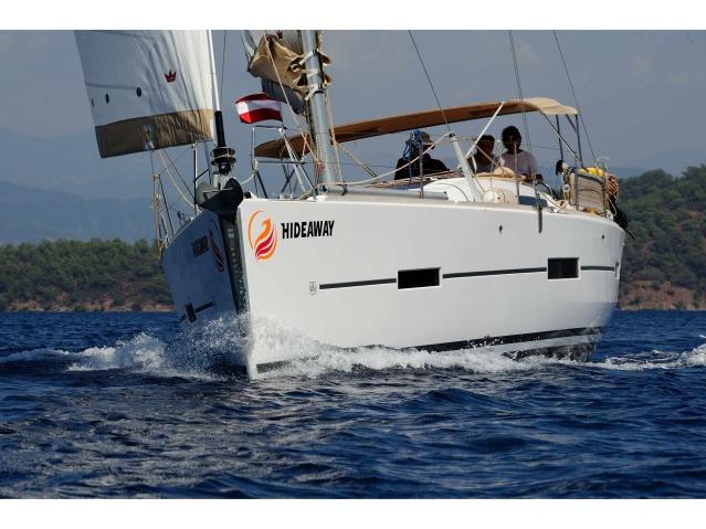 Sail on a yacht charter in Fethiye, Turkey - the ultimate vacation trip on a boat for rent for 6 guests.