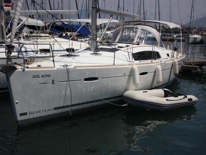 A great boat for rent in Fethiye, Turkey for up to 6 guests - the Sail Alpha yacht charter.