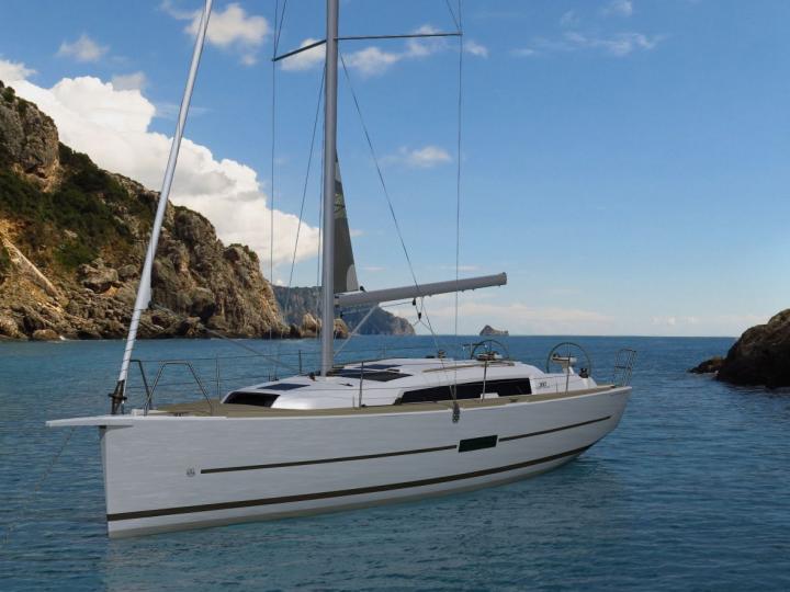 Private boat for rent in Rogoznica, Croatia - brand new yacht charter for up to 4 guests.
