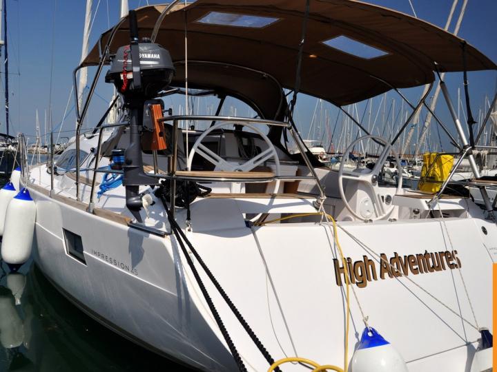 Private boat for rent in Izola, Slovenia for up to 8 guests.