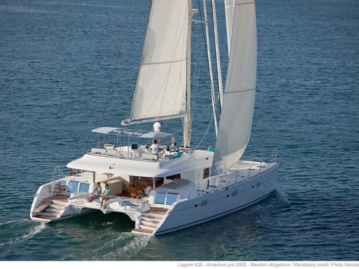 Beautiful catamaran for rent in Le Marin, Caribbean Netherlands.
