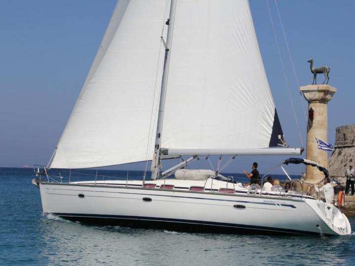 Sail boat for rent in Preveza, Greece for up to 8 guests - the SEA PERK sail boat.