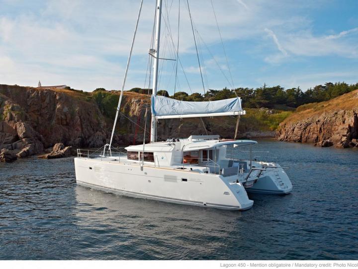Marmaris, Turkey boat rental - discover catamaran yacht charter for up to 9 guests.