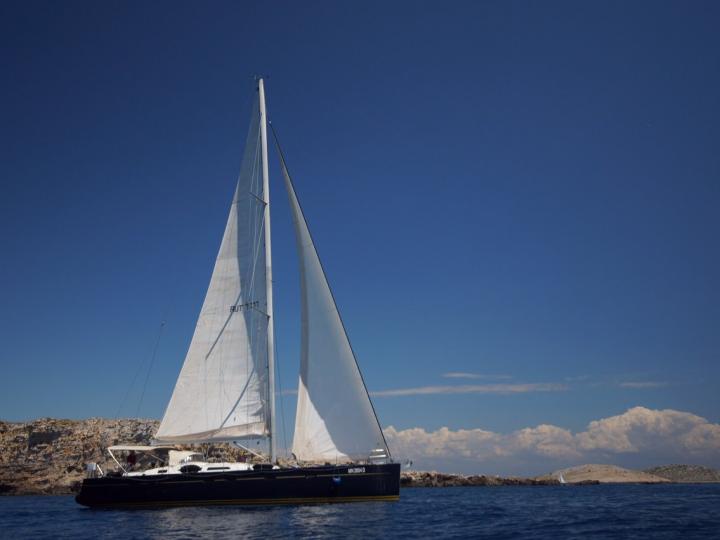 Book the Bahia Feliz 3 - a 53ft boat for rent in Rogoznica, Croatia. Enjoy a great yacht charter for 6 guests.