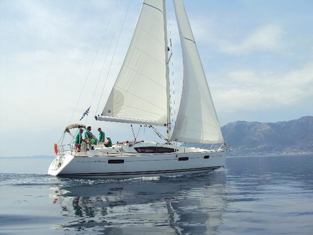 Cruise the beautiful waters of Lefkada, Greece aboard this great boat for rent.