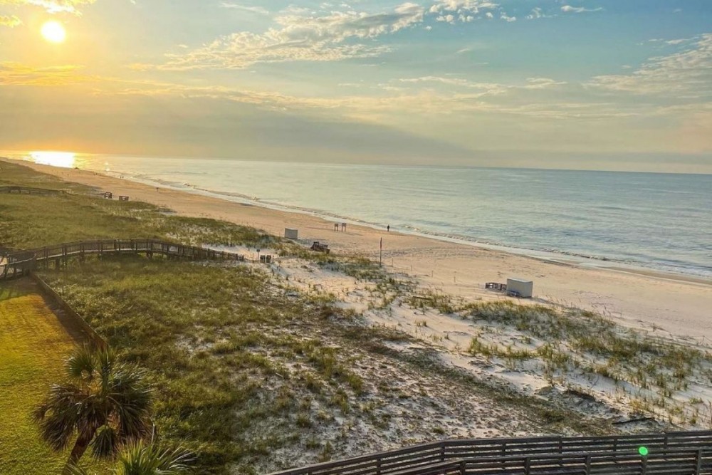 beach and ocean at Perdido Key beach